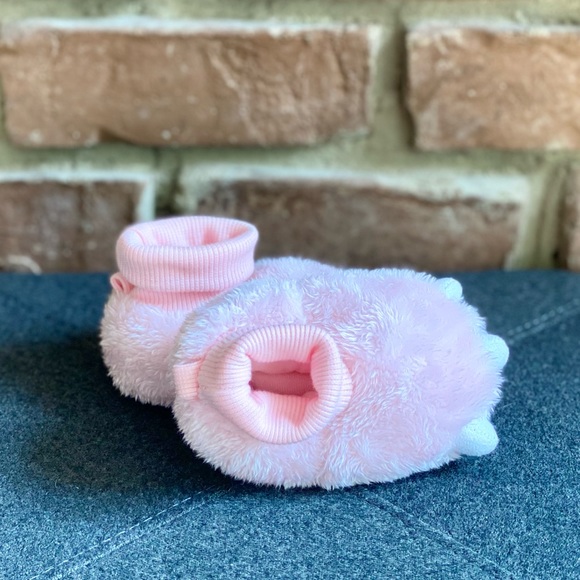 6-12M NWOT Carter’s Pink Dinosaur Slippers - Picture 9 of 9